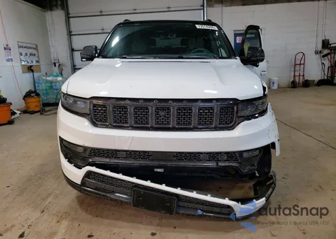 2024 Jeep Grand Wagoneer L Series Iii z USA, uszkodzony, nr VIN 1C4SJSGP3RS103435